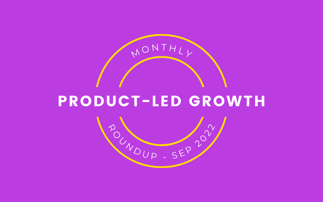 Product-Led Growth sign